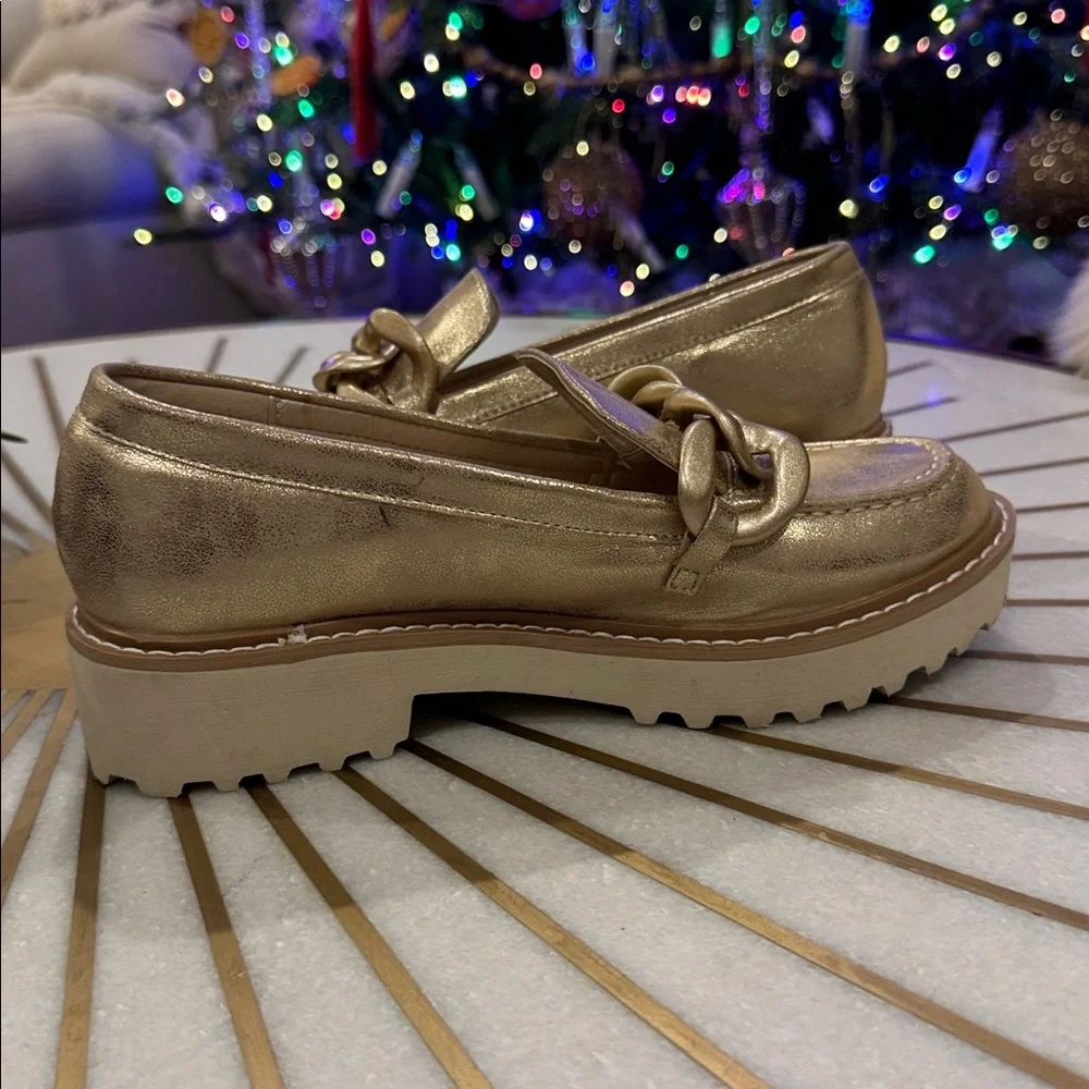Pierre Dumas MORA-2 GOLD SHOES Size 6